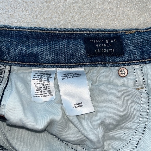 High Rise Bridgette Skinny ankle 6/28 - Picture 8 of 9